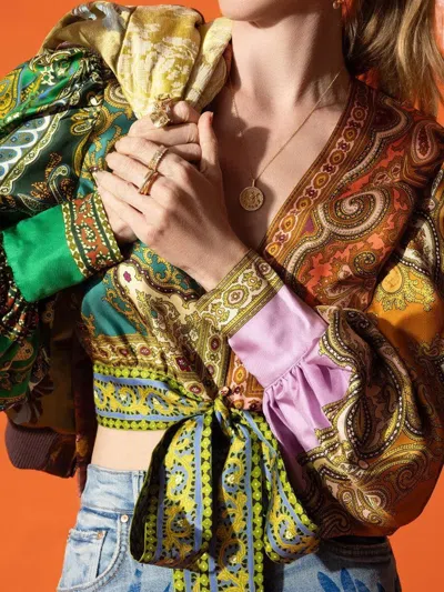 Marco Bicego 14k Yellow Gold Diamond Three Strand Jaipur Ring In Gold