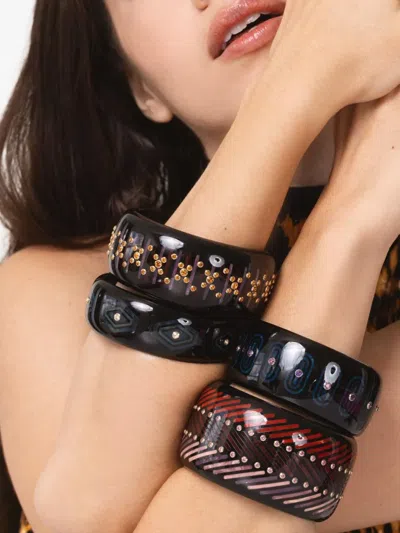 18K黄金胶木手链