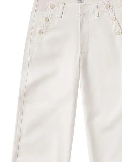 Citizen Of Humanity Button-fastening Trousers In White