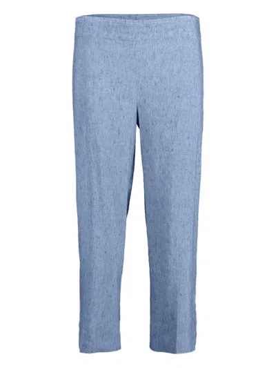 Avenue Montaigne Alex Cropped Trousers In Blue