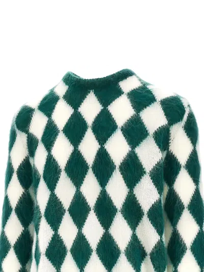 Amaranto Argyle-pattern Sweater In Multi
