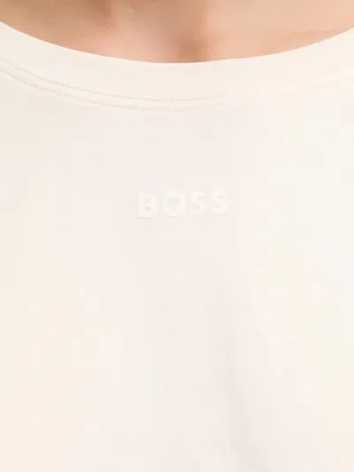 Hugo Boss Long-sleeve Pyjamas In Neutral