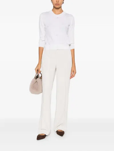 Herno Smbellished Top In White