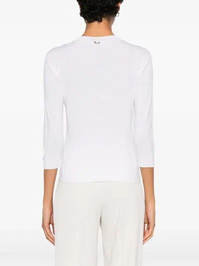 Herno Smbellished Top In White