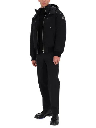 Moose Knuckles Bomber Original Ballistic Neoshear In Black