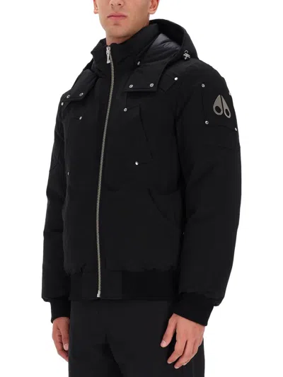 Moose Knuckles Bomber Original Ballistic Neoshear In Black