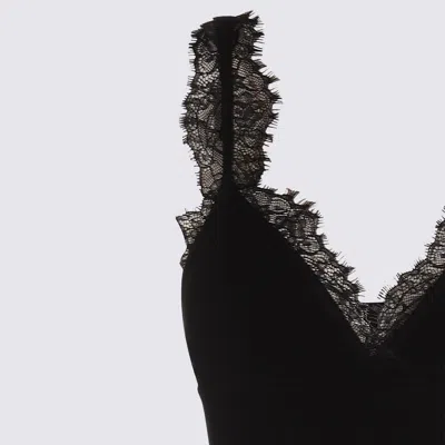 Blumarine Top Blacks And Greys In Black