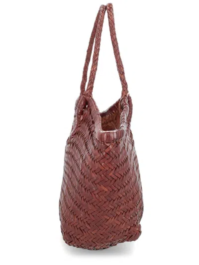 Dragon Diffusion "nantucket Basketball" Bag In Brown