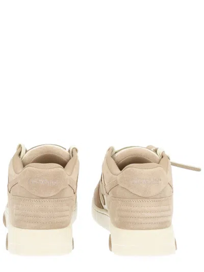 Off-white "out Of Office" Sneaker In Nude