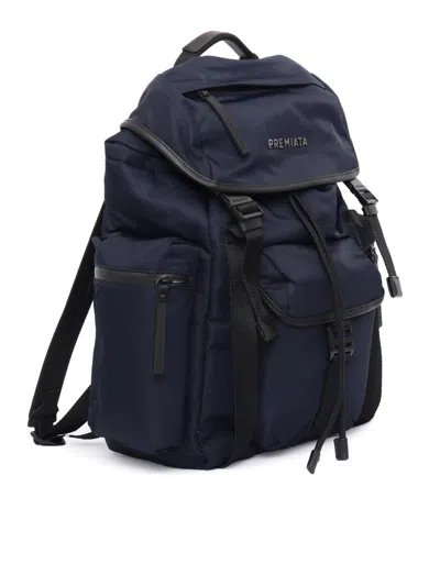Premiata Booker Drawstring Backpack In Blue