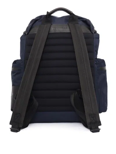 Premiata Booker Drawstring Backpack In Blue
