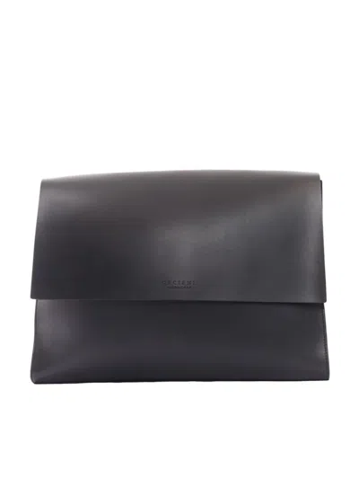Claudio Orciani Shoulder Bag In Black