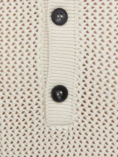 Won Hundred Button-fastening Polo Shirt In White