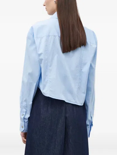 Won Hundred Button-fastening Shirt In Blue