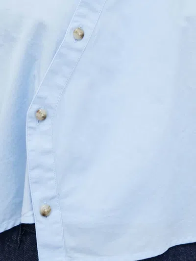 Won Hundred Button-fastening Shirt In Blue