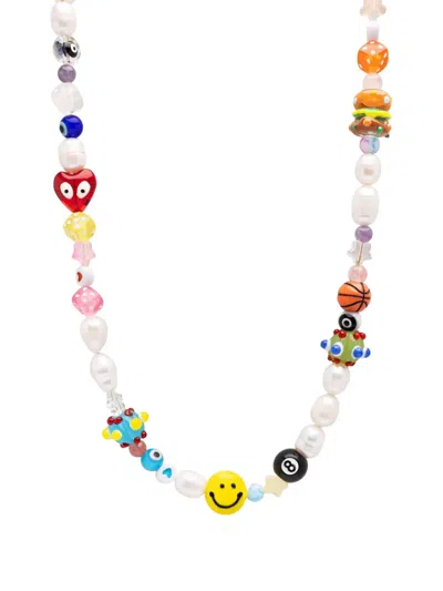 Nialaya Jewelry Happy Life Necklace In Multi
