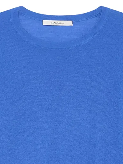 Maliparmi Crew-neck Sweater In Blue