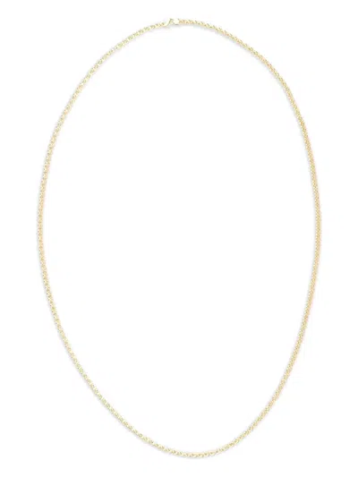 14K黄金粗链式项链