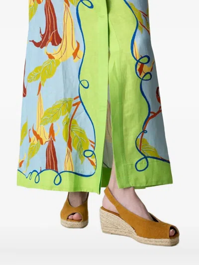 Castaã±er Slingback Wedge Sandals In Multi