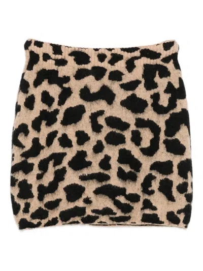 Akep Patterned Mini Skirt In Multi