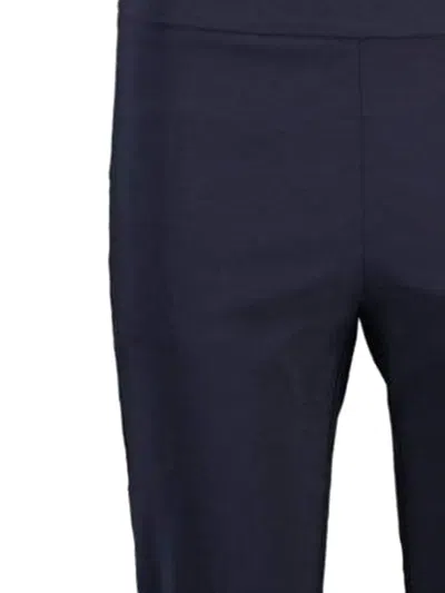 Avenue Montaigne Leo Flared Trousers In Blue