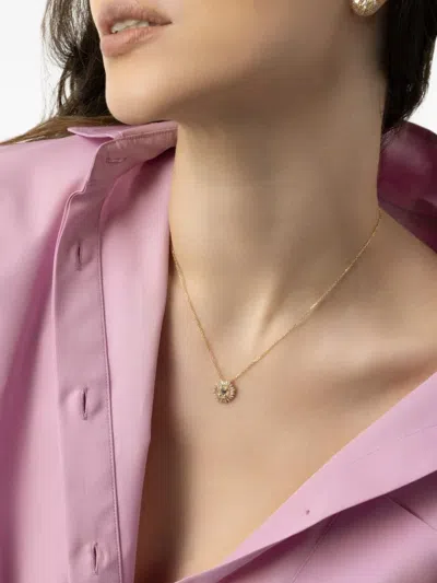 18K黄金钻石项链