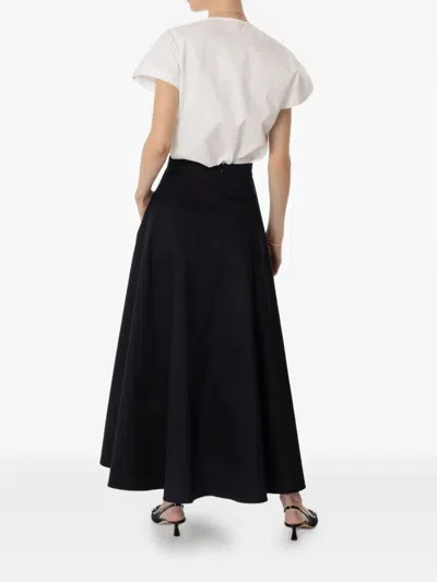 Mantù Floral-embroidered Top In White