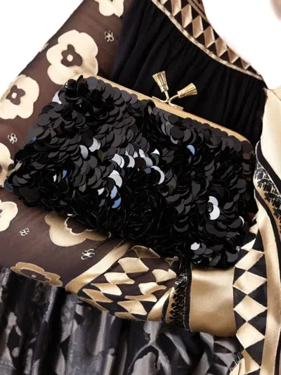 Anya Hindmarch Maud Clutch Bag In Black