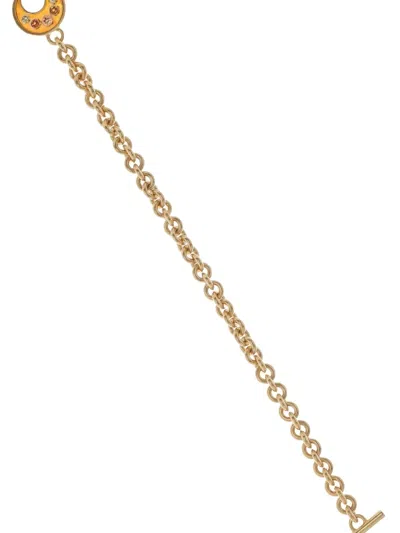 18K黄金多宝石石榴石手链