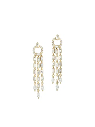 Dana Rebecca Designs 14k Yellow Gold Sadie Pearl Earrings In Gold