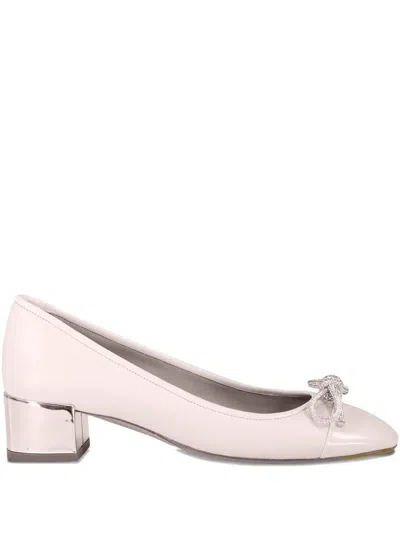 Aquazzura 35mm Parisina Bow-embellished Pumps In Neutral
