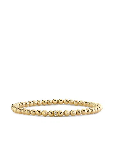 Sydney Evan 14k Yellow Gold Rondelle Diamond Bracelet In Gold