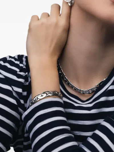 Jennifer Fisher Tribeca Chain-link Bracelet In Metallic