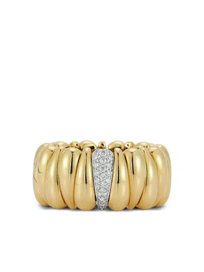 Roberto Demeglio 18k Yellow Gold Extra Small Artiglio Diamond Ring In Gold