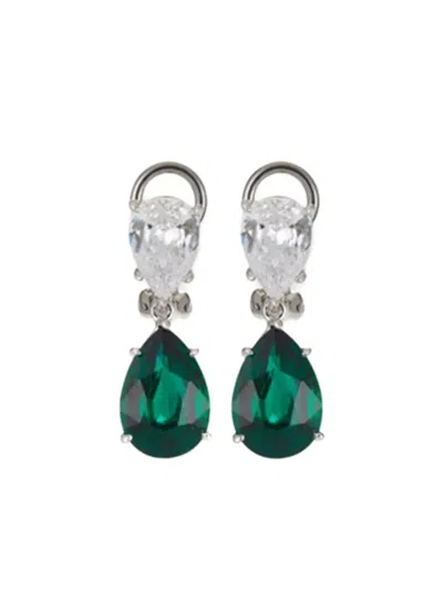 Fantasia By Deserio Drop Earrings In Green