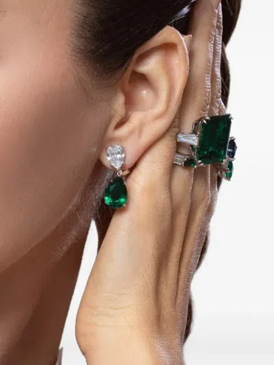 Fantasia By Deserio Drop Earrings In Green