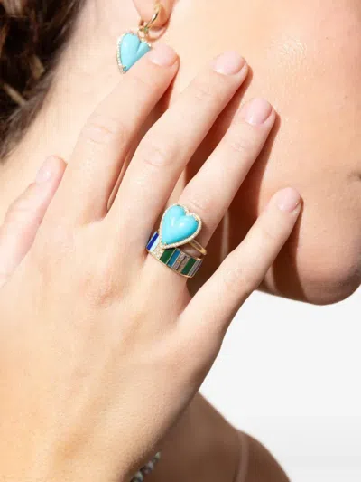 Storrow Jewelry 14k Yellow Gold Isla Multi-stone Ring In Multi