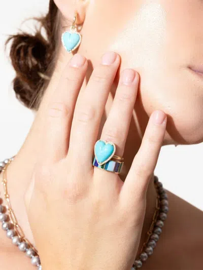 Storrow Jewelry 14k Yellow Gold Isla Multi-stone Ring In Multi