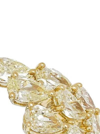 Azzaro White Gold Diamond Ring In Metallic