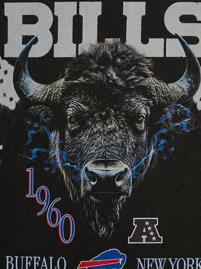 Kith Nfl Buffalo Bills Jones Cotton T-shirt In Black