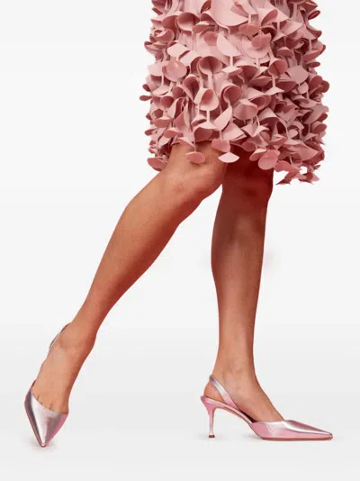 Manolo Blahnik 70mm Carolyne Pumps In Purple