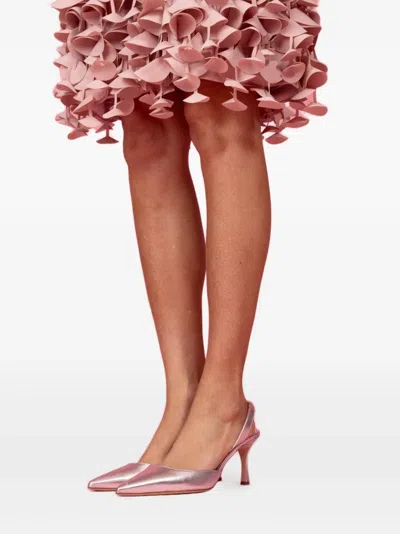 Manolo Blahnik 70mm Carolyne Pumps In Purple