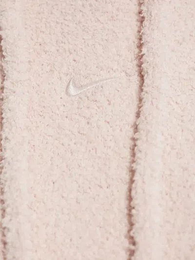Nike Phoenix Bouclé Hoodie In Pink