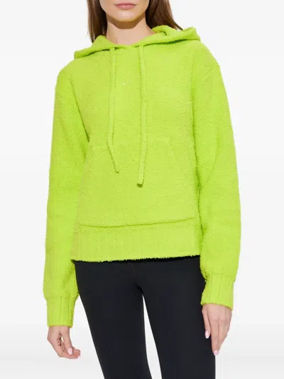 Nike Phoenix Bouclé Hoodie In Green