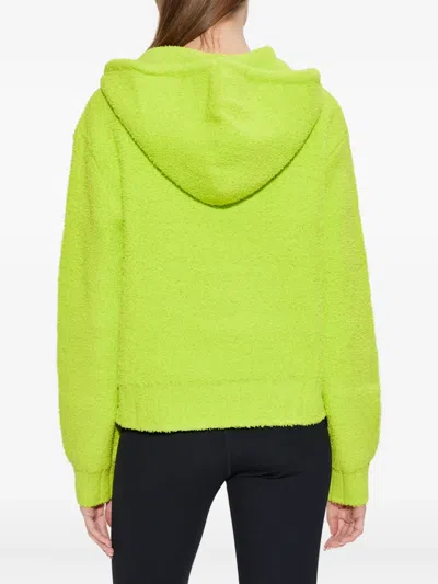 Nike Phoenix Bouclé Hoodie In Green