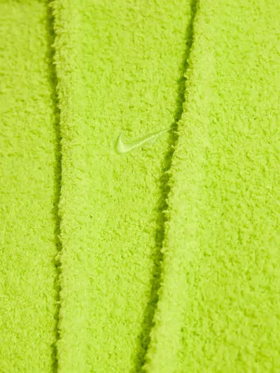 Nike Phoenix Bouclé Hoodie In Green