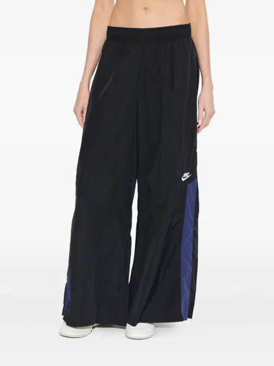 Nike Logo-detail Track Pants In Blue