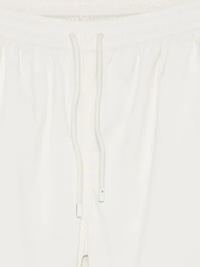 Fedeli Drawstring Madeira Siwm Shorts In White