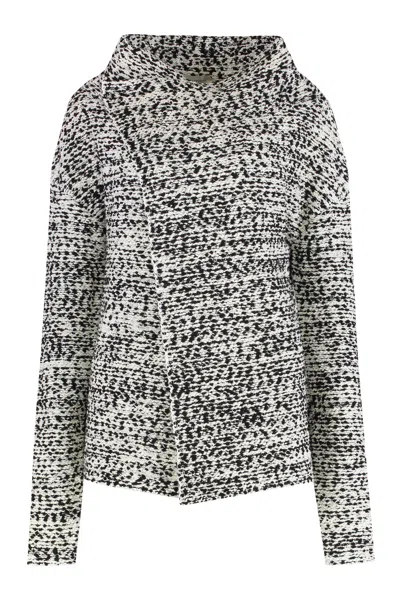 Alberta Ferretti Alberta Ferreti Boucle Wool Sweater In Multi