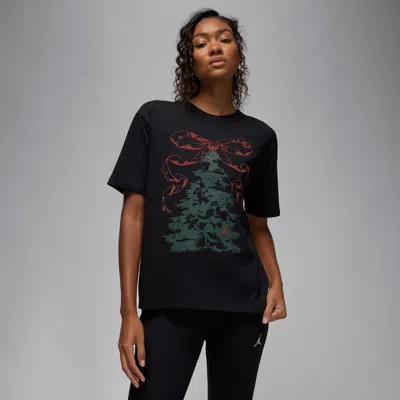 Jordan Women's  Brooklyn T-shirt In Black